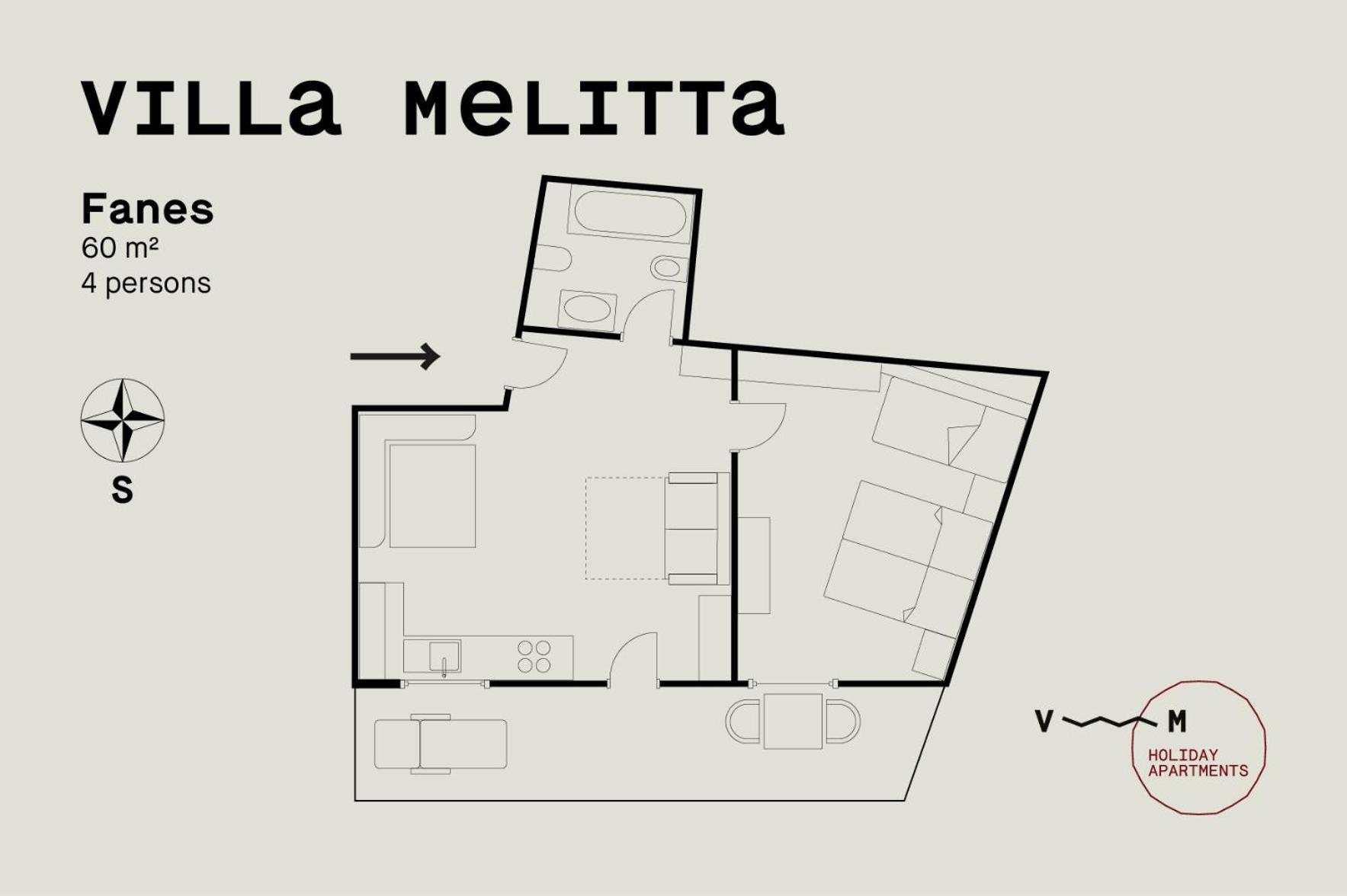 Villa Melitta Сан-Виджилио-ди-Мареббе Номер фото