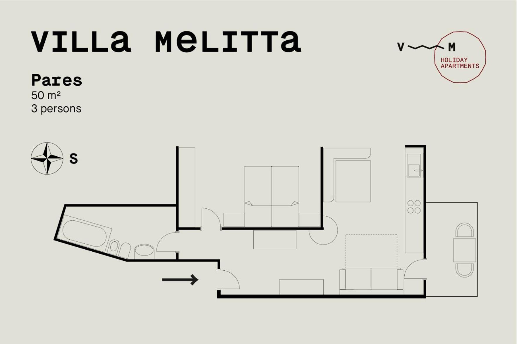 Villa Melitta Сан-Виджилио-ди-Мареббе Номер фото